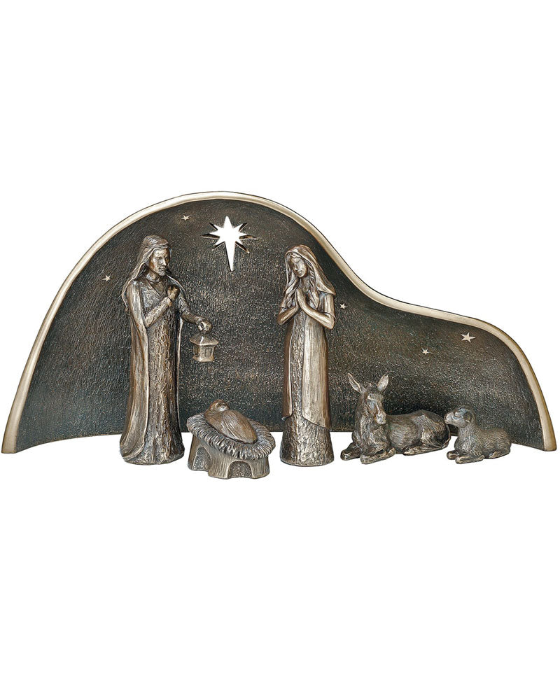 Genesis | O' Holy Night Crib with Light Up Star