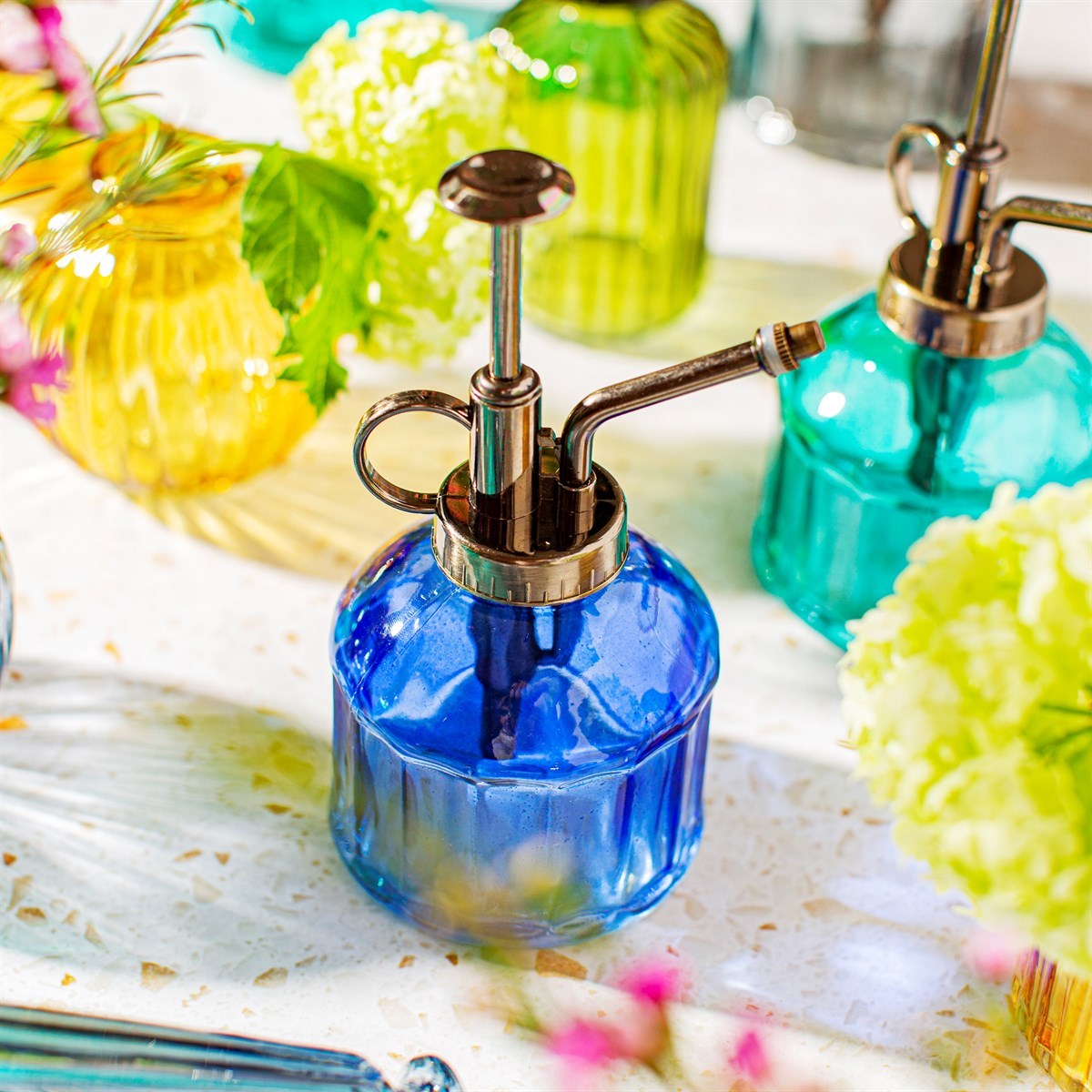 Sass and Belle | Glass Plant Mister - Blue