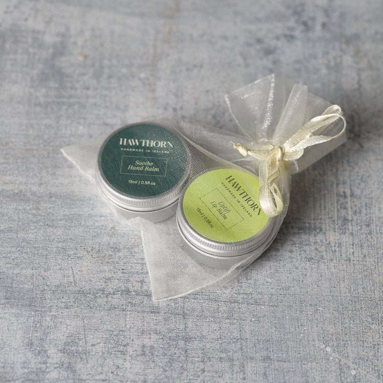 Hawthorn Soothe Hand + Uplift Lip Balm Gift Bag