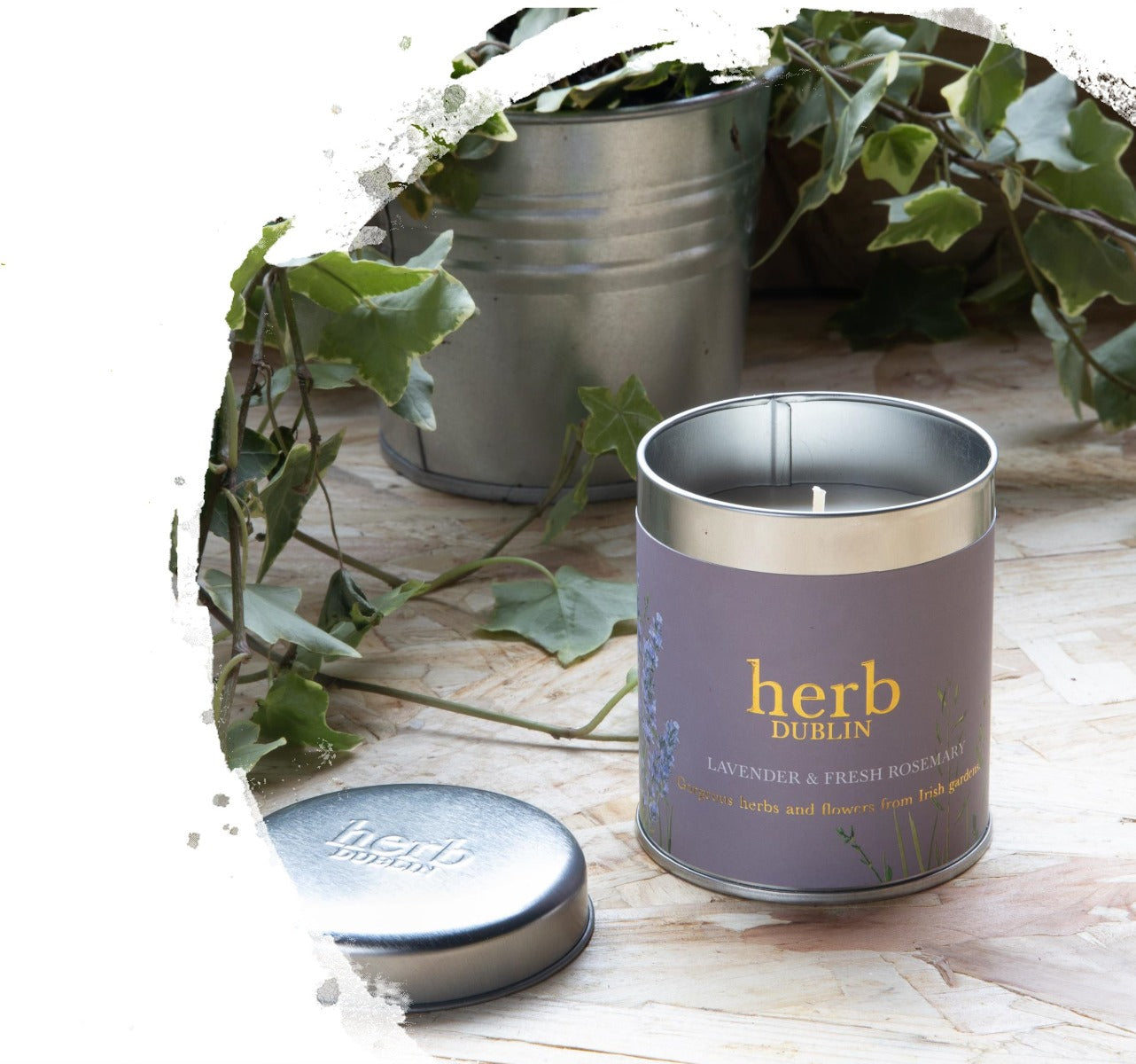 Herb Dublin | Lavender Candle - Tin