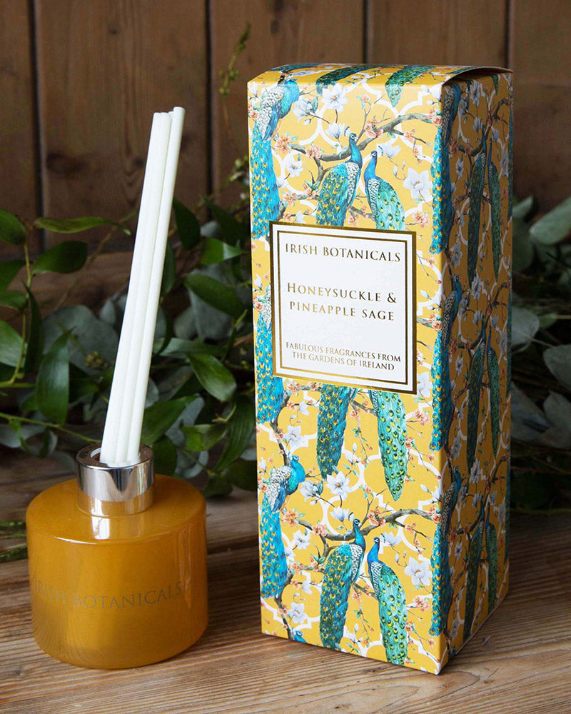 Irish Botanicals | Honeysuckle and Pineapple Sage Diffuser