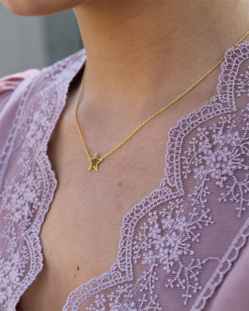 Mary-K | Gold Star Necklace