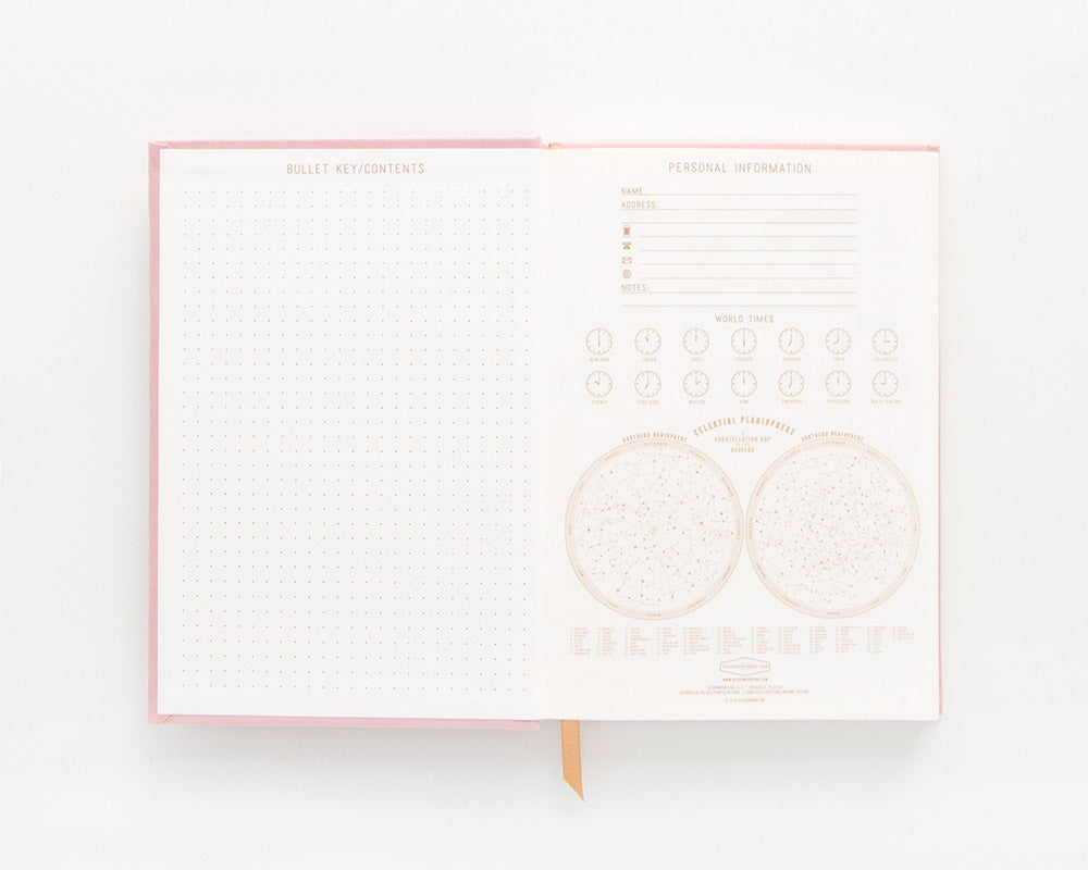 DesignWorks Ink | Radiant Rainbow Hard Cover Suede Cloth Journal