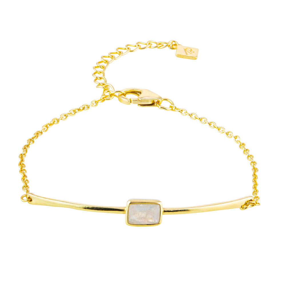 Juvi | Gold Bracelet - Rainbow