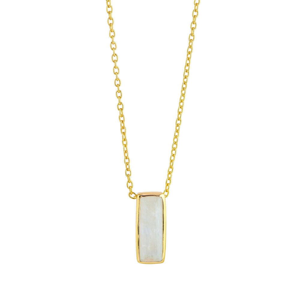 Juvi | Gold Pendant - Rainbow