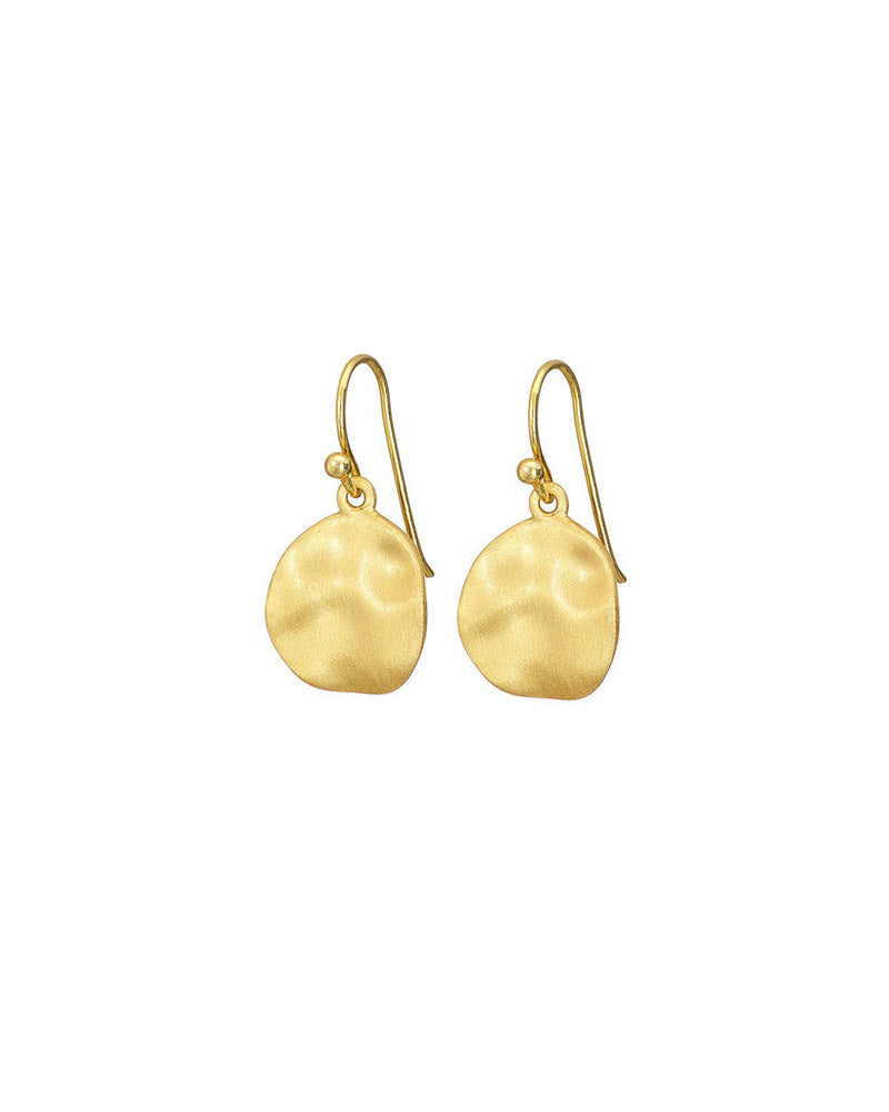Mary-K | Gold Cornflake Earrings