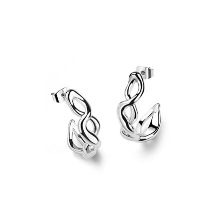 Newbridge Silverware | Molten Knot Earrings