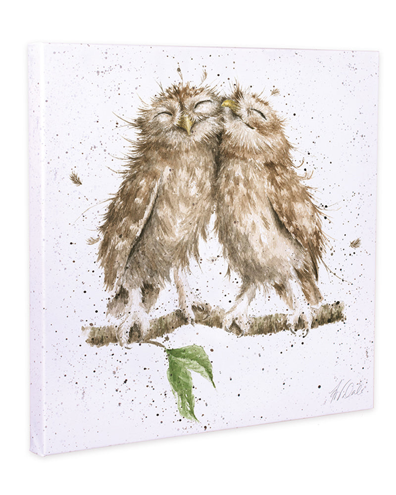 Wrendale | Birds of A Feather Canvas 20cm