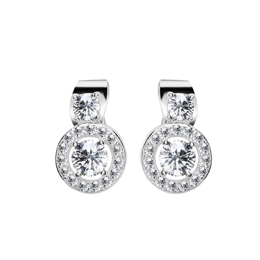 Newbridge Silverware | Petite Cubic Zircona Earrings