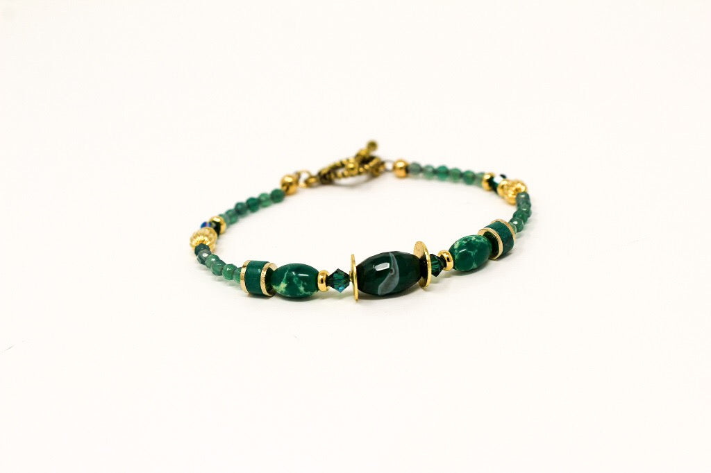 K Kajoux | Wilde Emeralde Bracelet