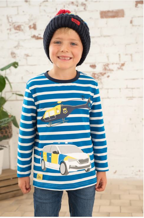 Lighthouse | Oliver Jersey Top | Police Helicopter