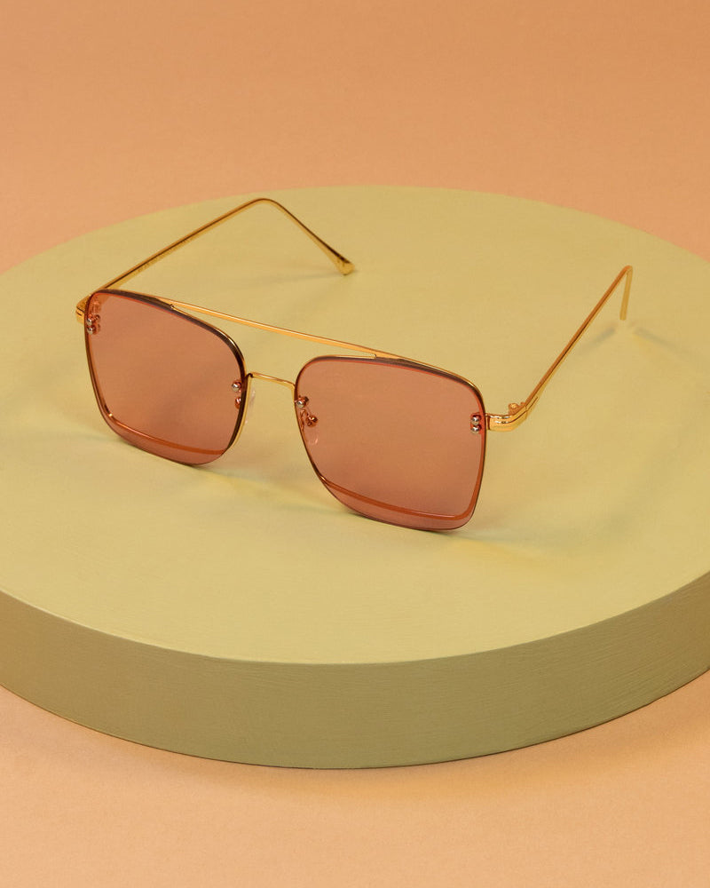 Powder | Quinn Sunglasses- Pink