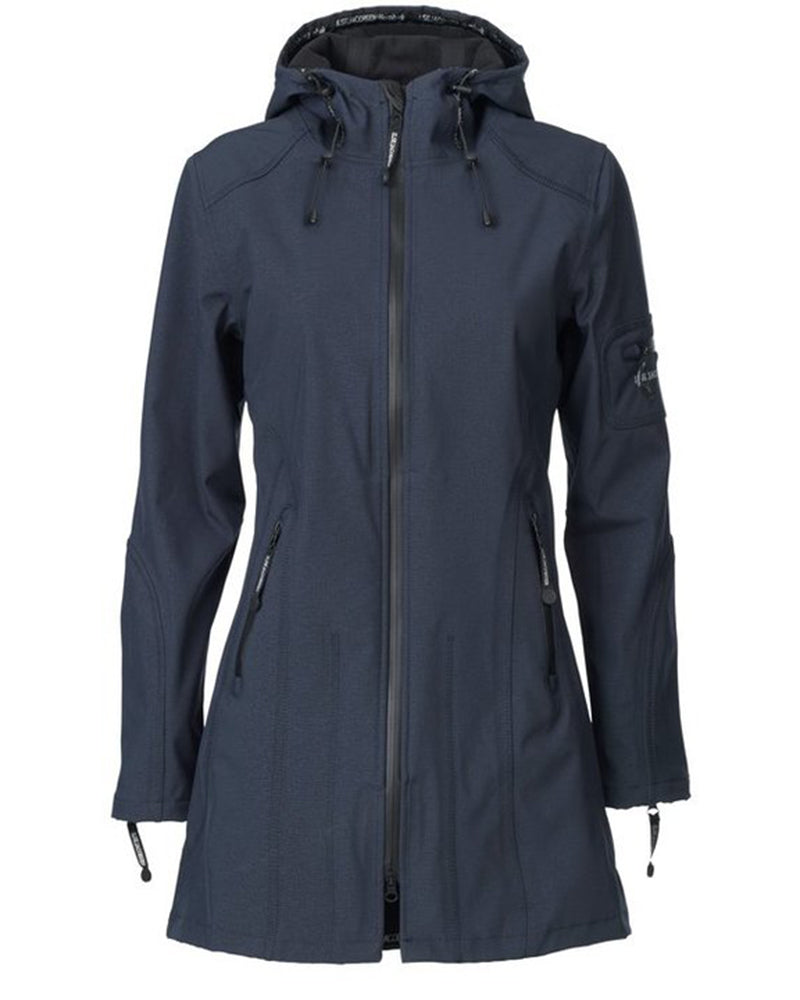 Ilse Jacobsen Rain7 Softshell Raincoat , Indigo