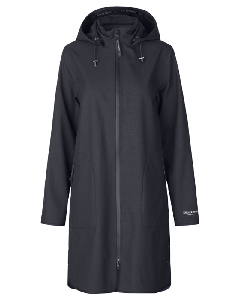 Ilse Jacobsen Rain128 Softshell Raincoat , Indigo