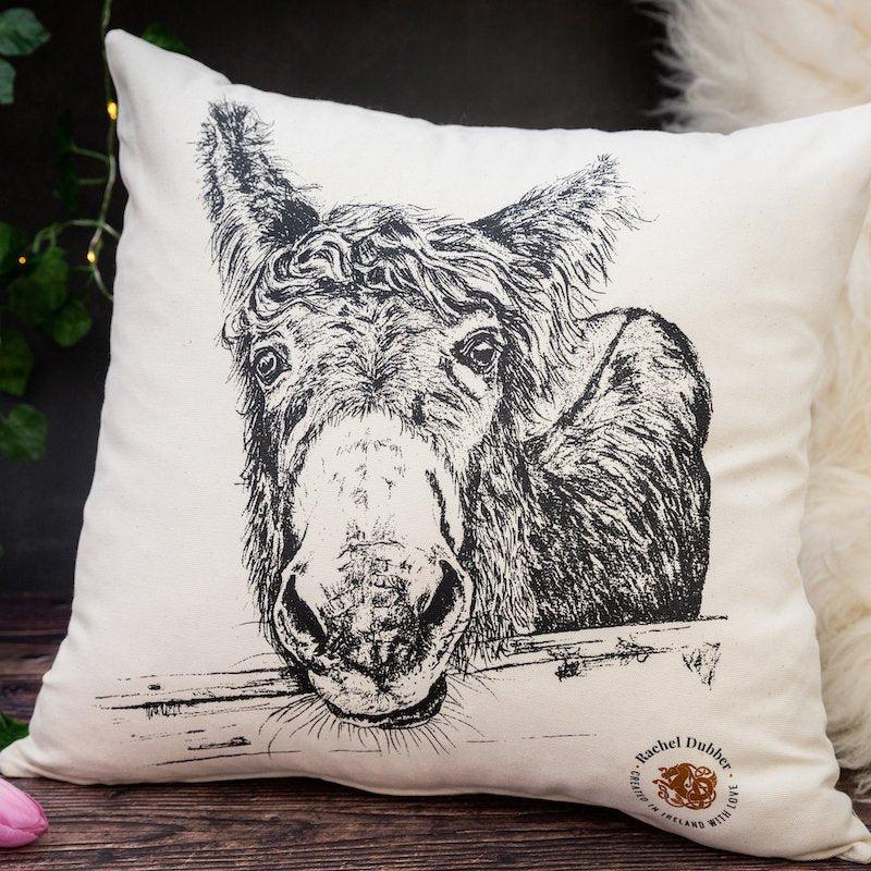 Rachel Dubber | M'asal Beag Dubh Cushion Cover