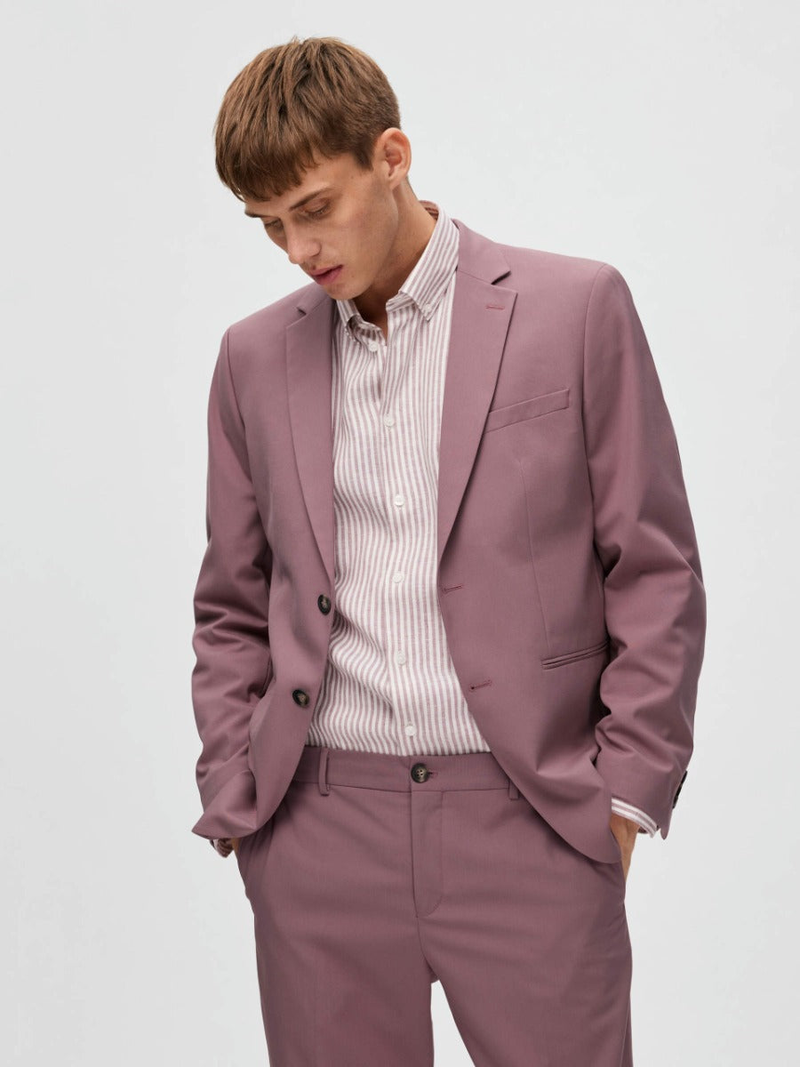 Selected Homme | Regpure Linen Shirt | Mauve