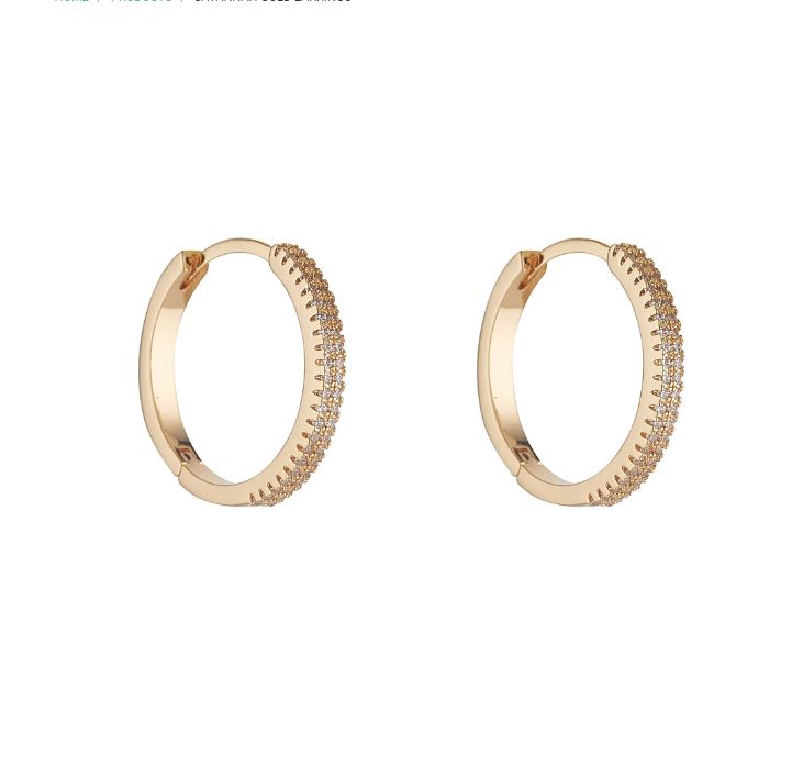 Knight & Day | Savannah Gold Earrings