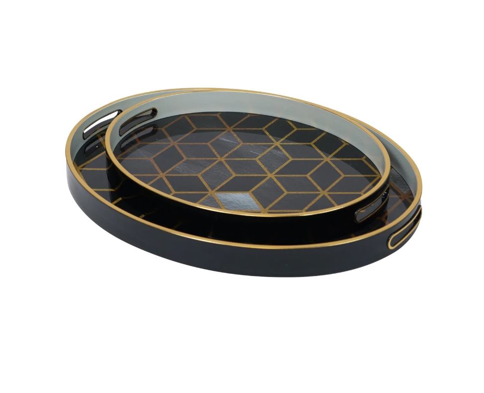 Mindy Brownes | Geometric Trays Set of 2