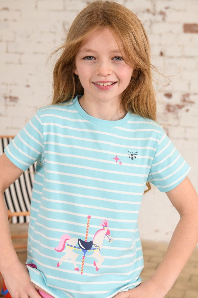 Lighthouse | Causeway Cotton T-Shirt | Carousel Print