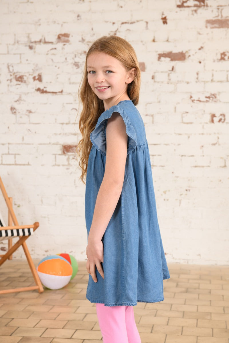 Lighthouse | Lexi Soft Denim Dress | Denim