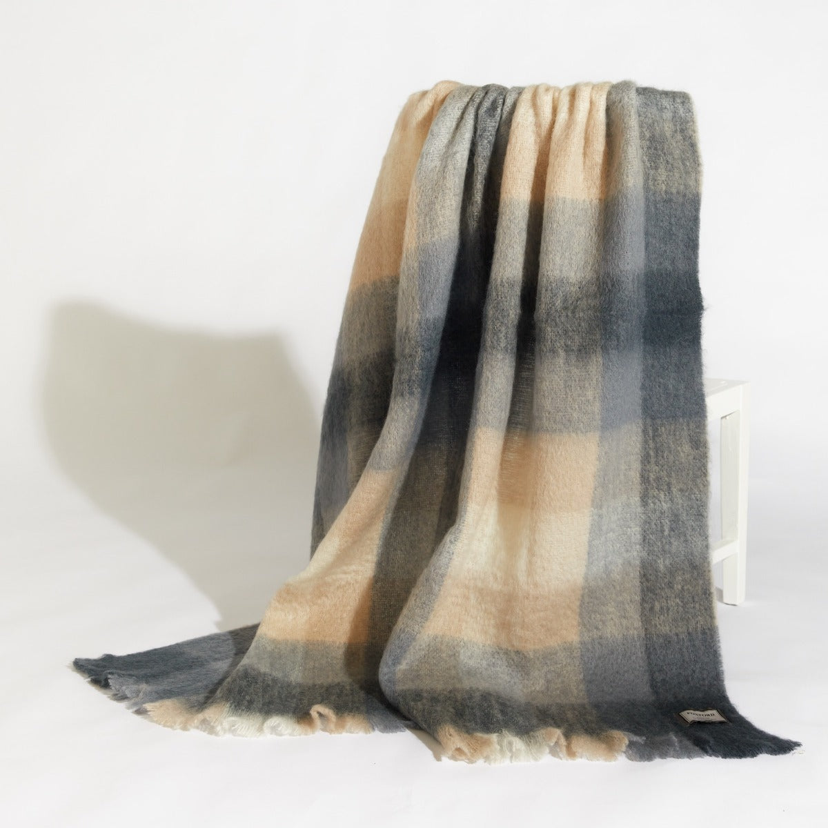 Foxford Woollen Mills | Classic Check Mohair Throw