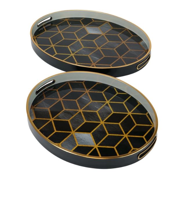 Mindy Brownes | Geometric Trays Set of 2