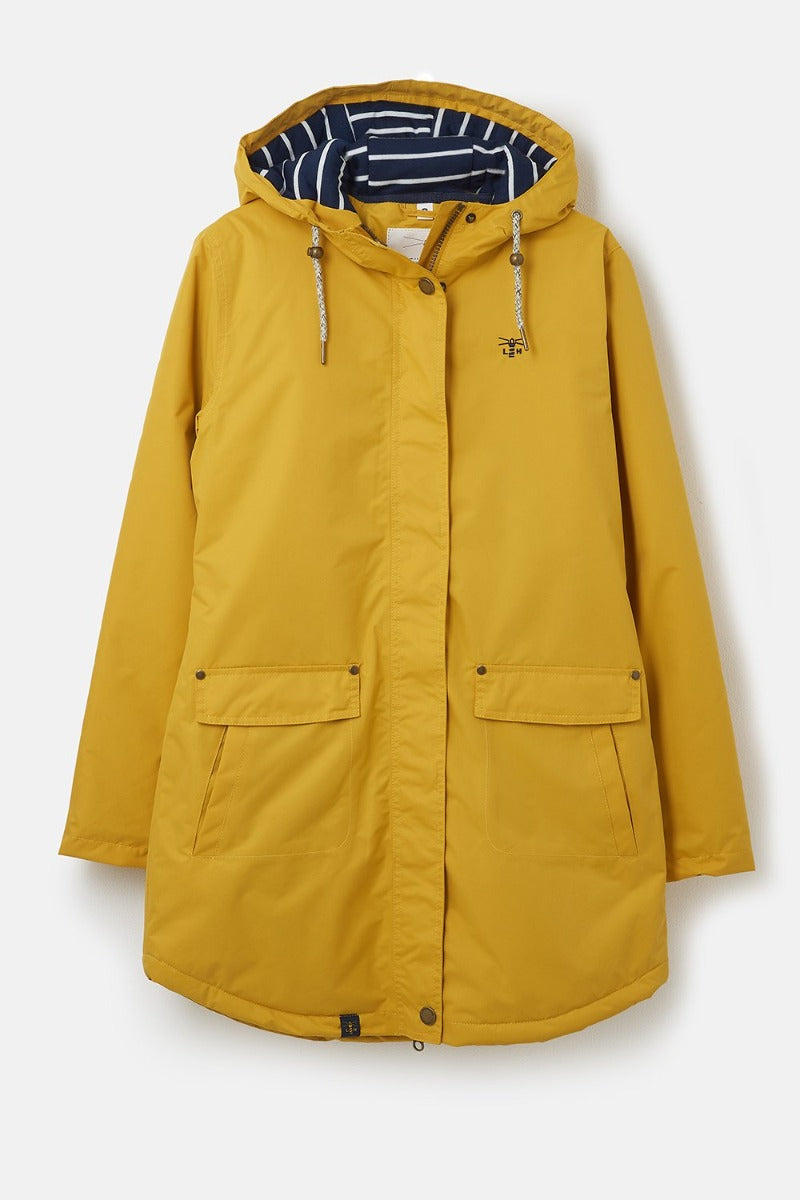 Lighthouse | Iona Long Waterproof Padded Jacket -Sunrise