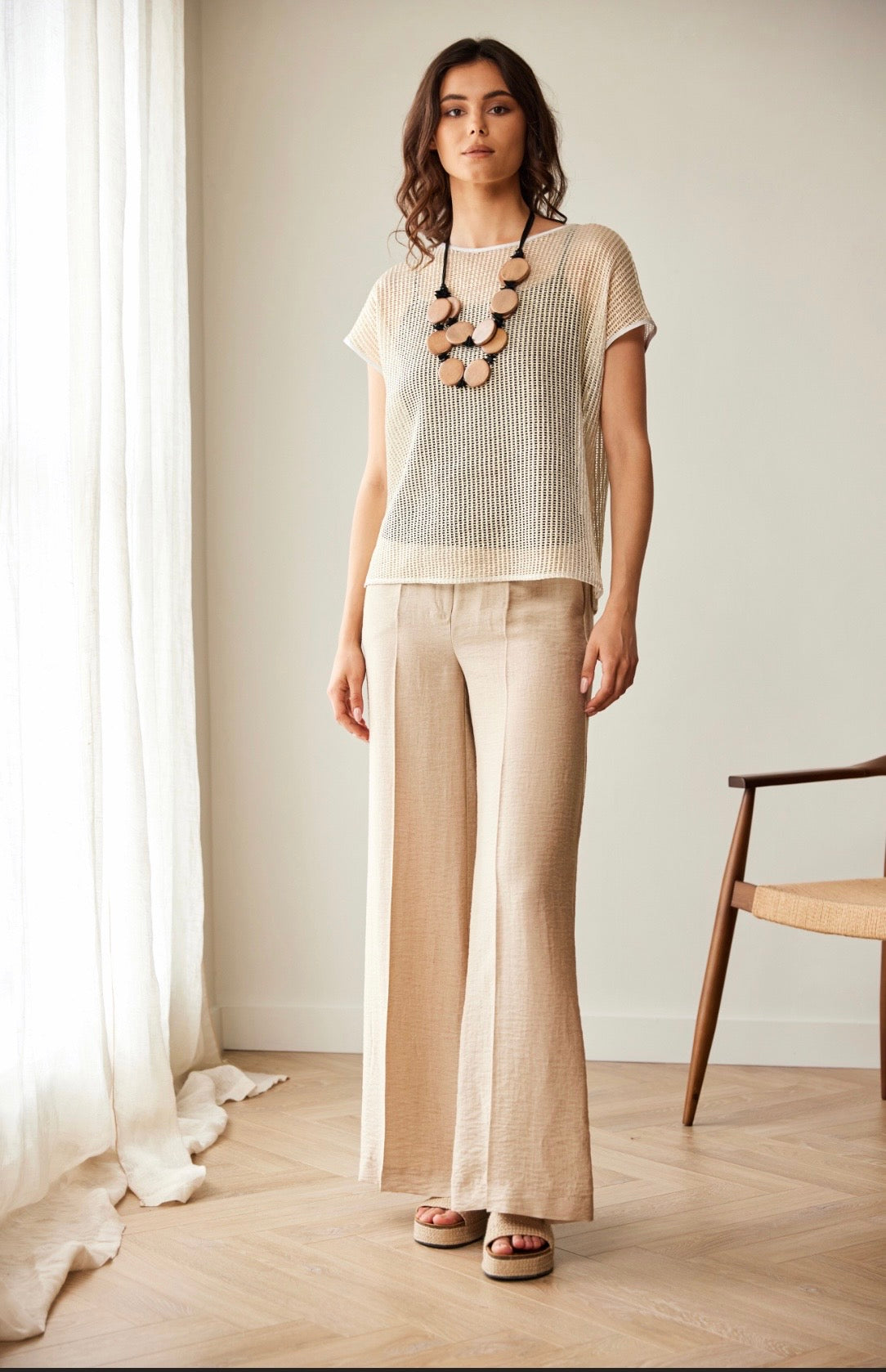 Peruzzi Metallic Tabard Top