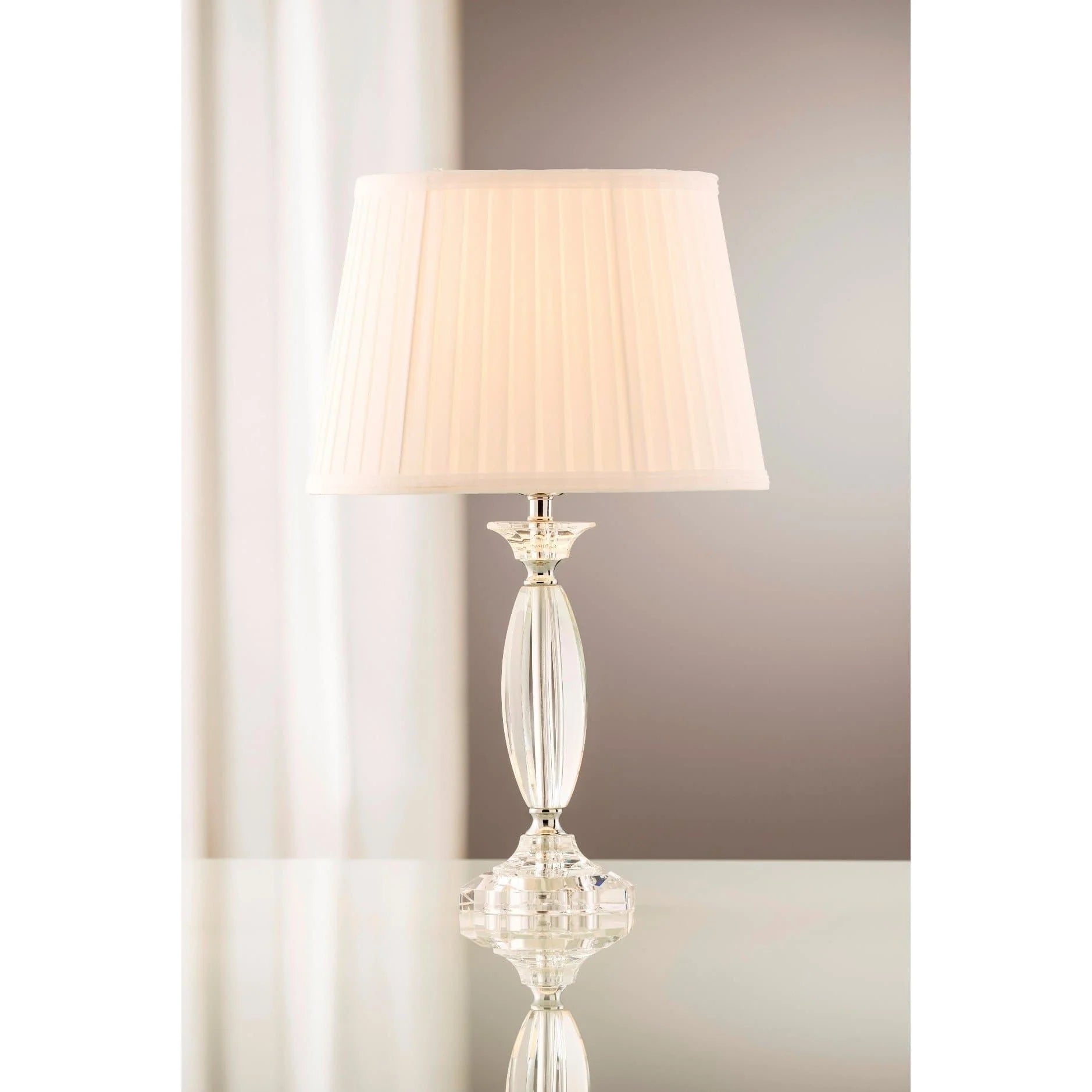 Galway Crystal Lyon Lamp/Shade - S