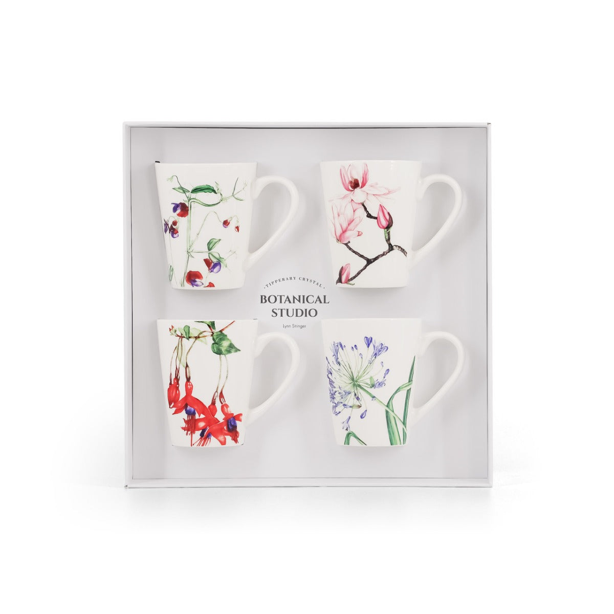 Tipperary Crystal | Botanical Studio - Party Mugs Set of 4