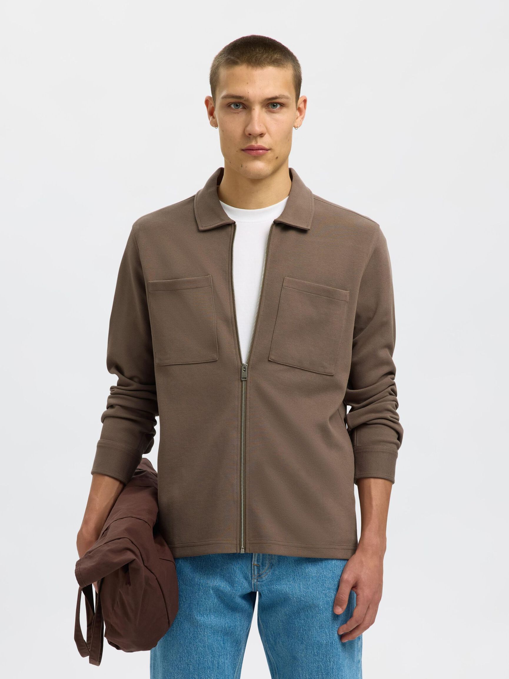 Selected Homme Jackie Sweat Zip Jacket