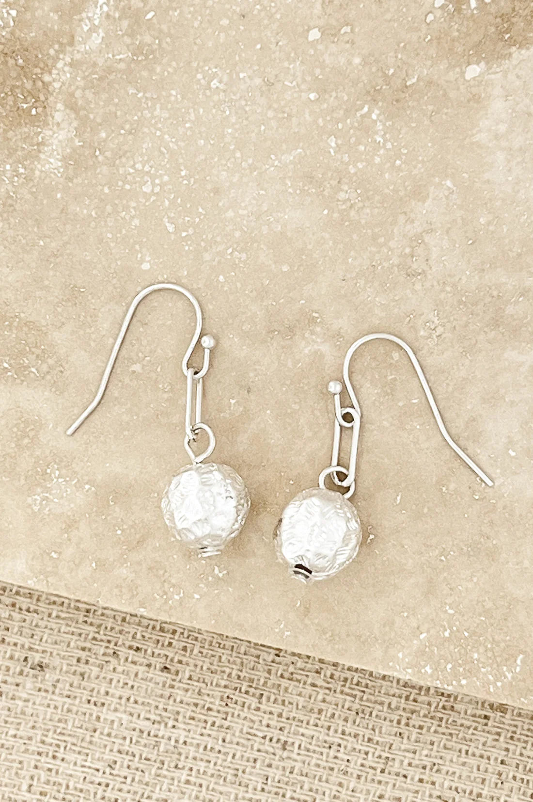 Envy Silver Drop Earrings