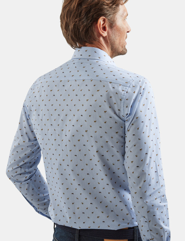 Vedoneire Fine Cotton Printed Shirt