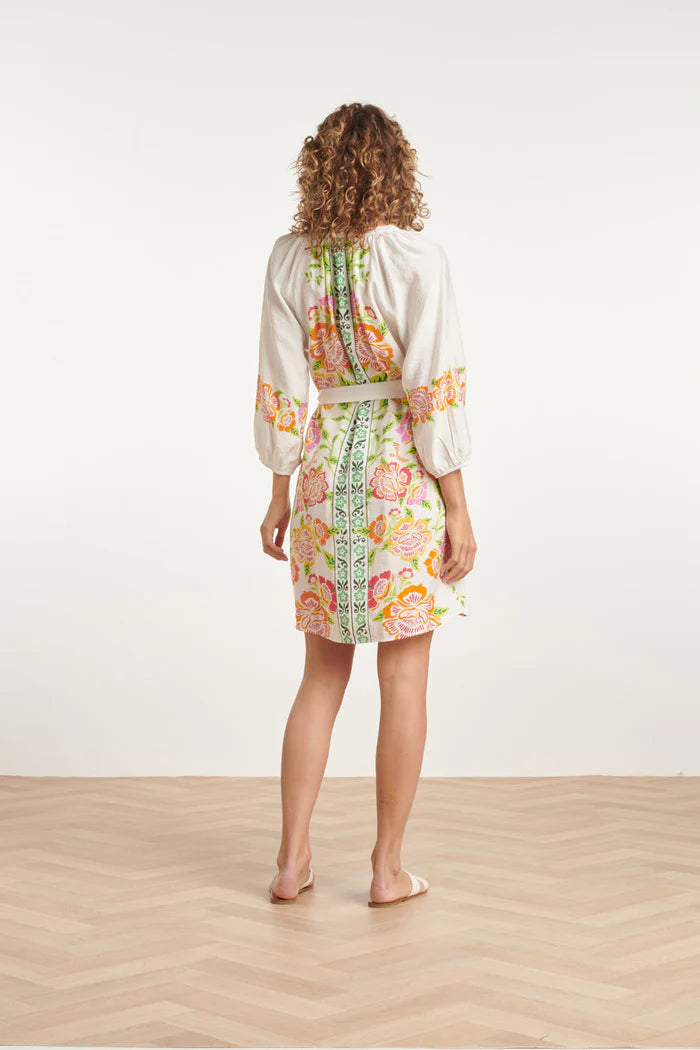 Smashed Lemon Floral Summer Dress