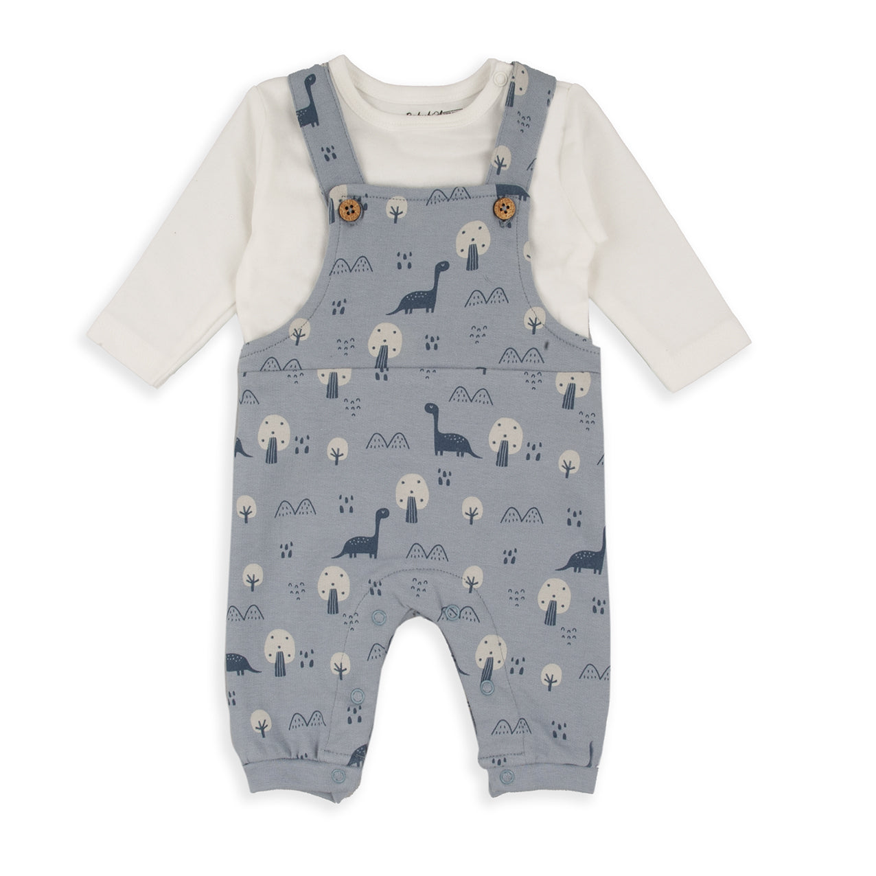 Babybol Dino Dungaress 2 Pce