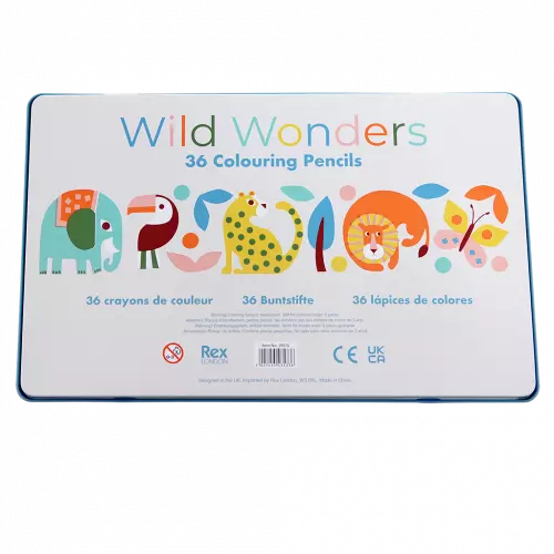 Rex London Wild Wonders Colouring Pencils