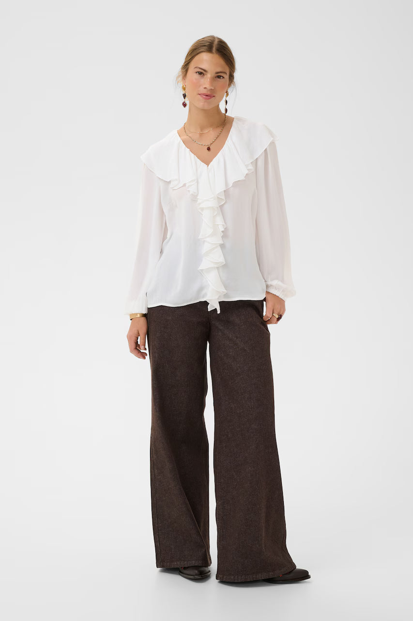 Cream Beliv Blouse