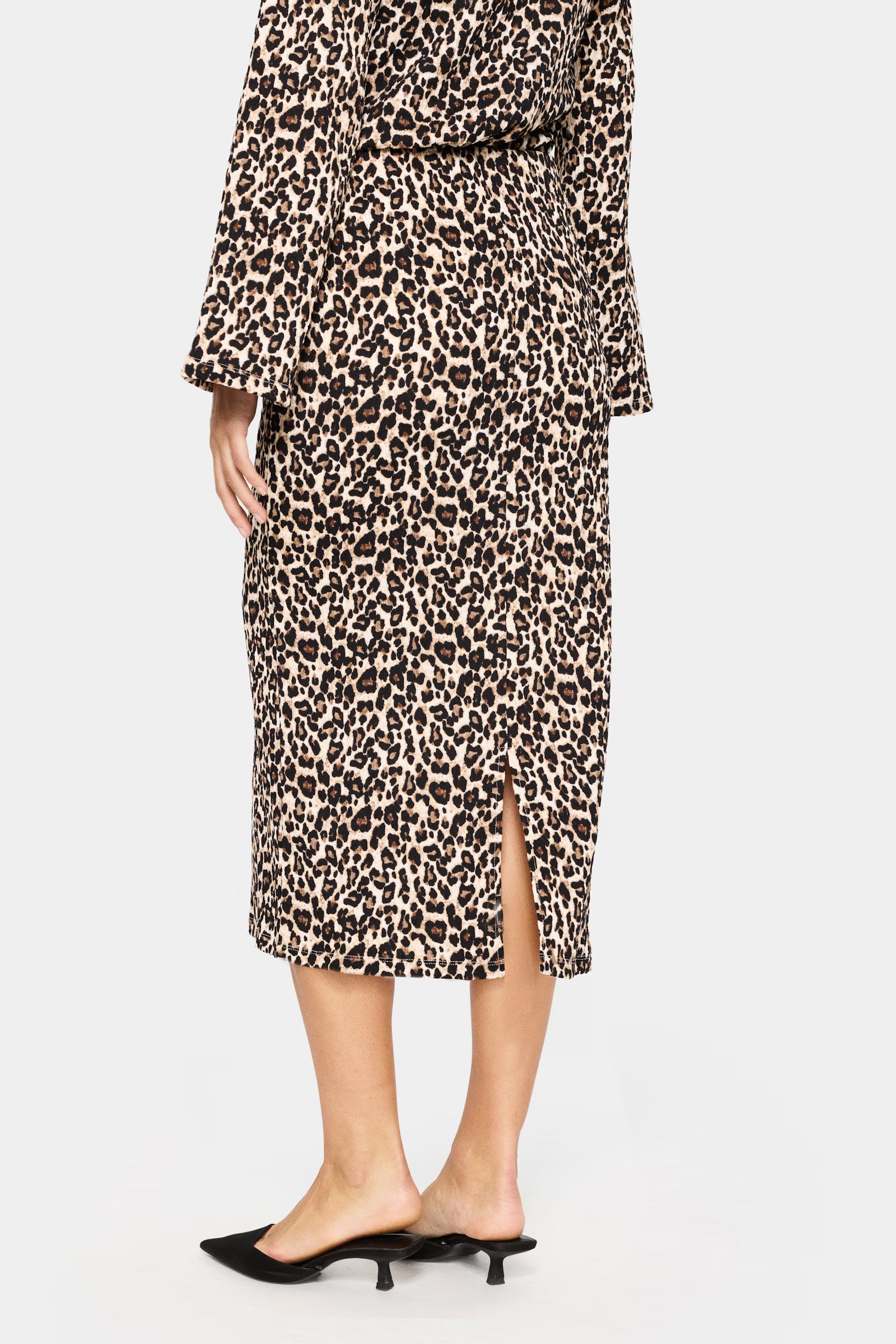 Saint Tropez Ilyssa Leopard Skirt