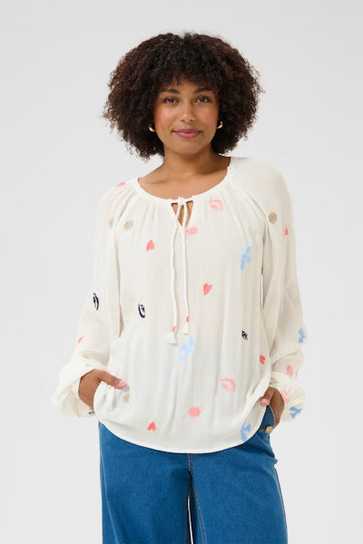Cream CRRonja Blouse