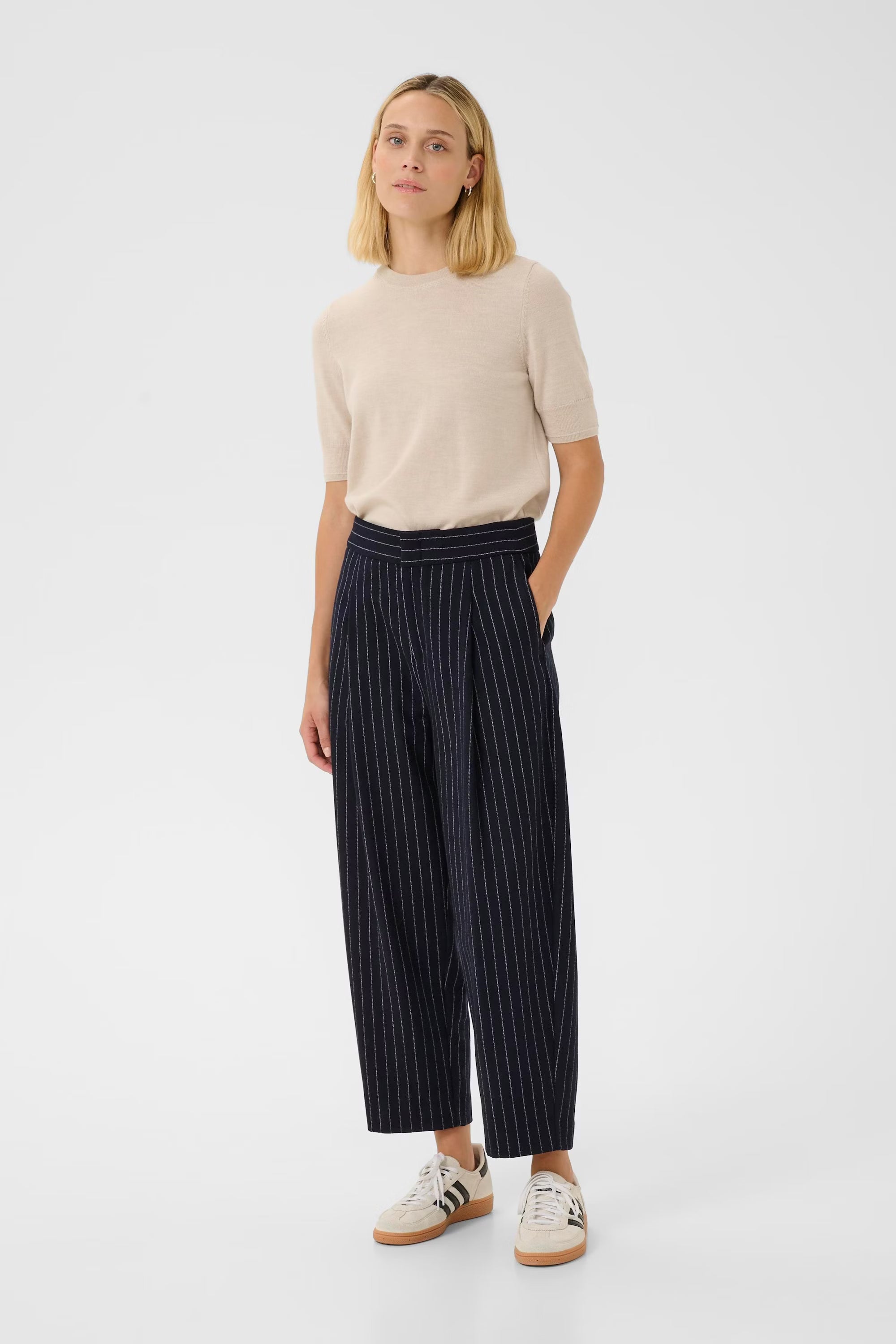 Part Two Solbritt Pin Striped Pants