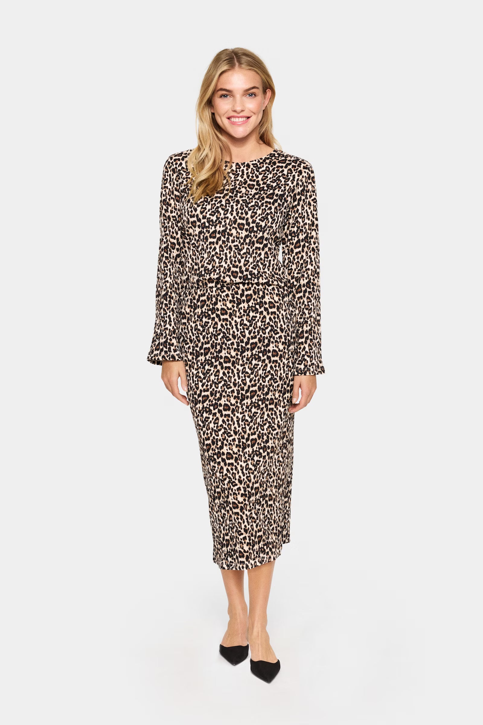 Saint Tropez Ilyssa Leopard Skirt