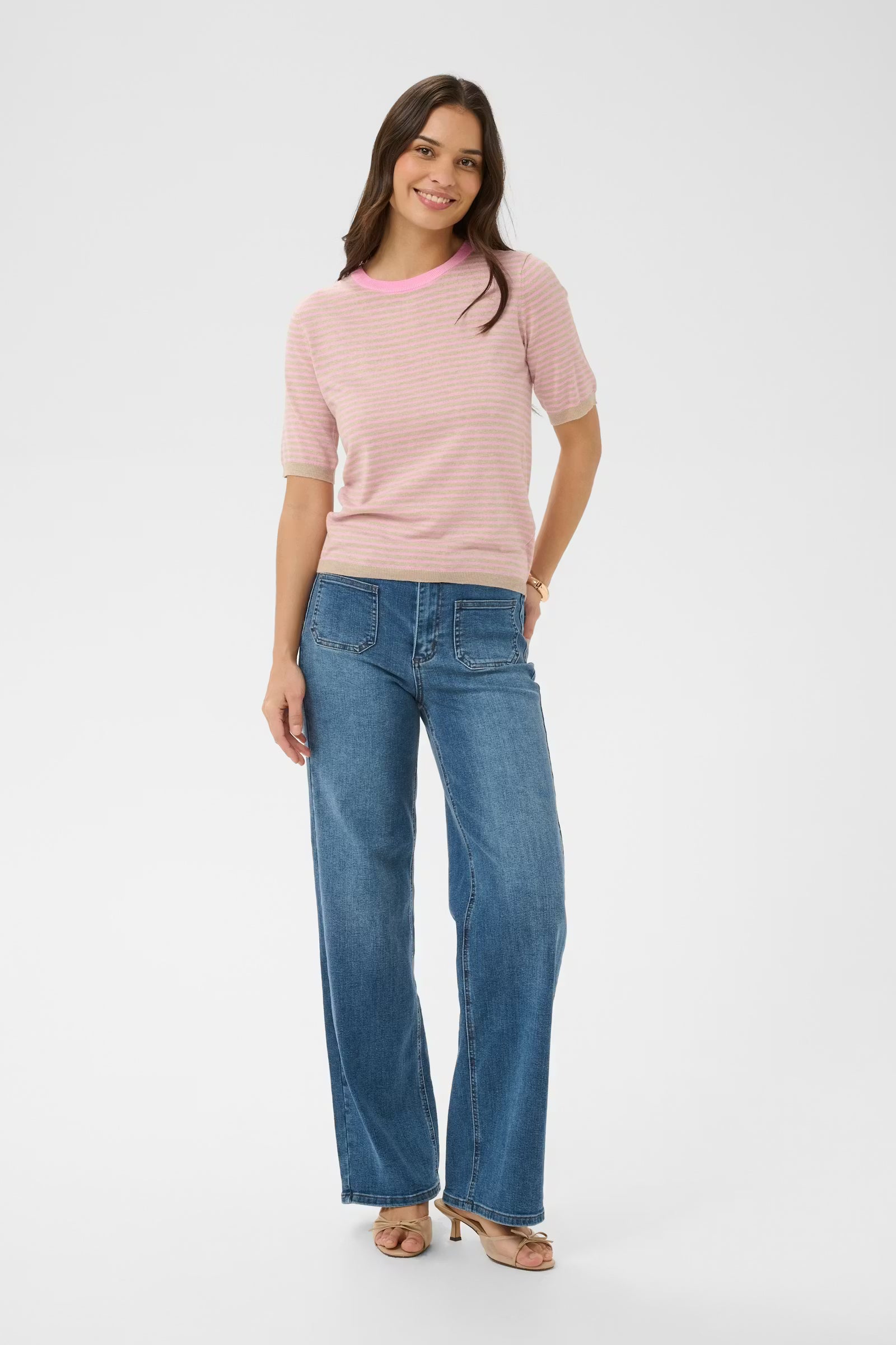 Kaffe KAllizza Stripe Pullover