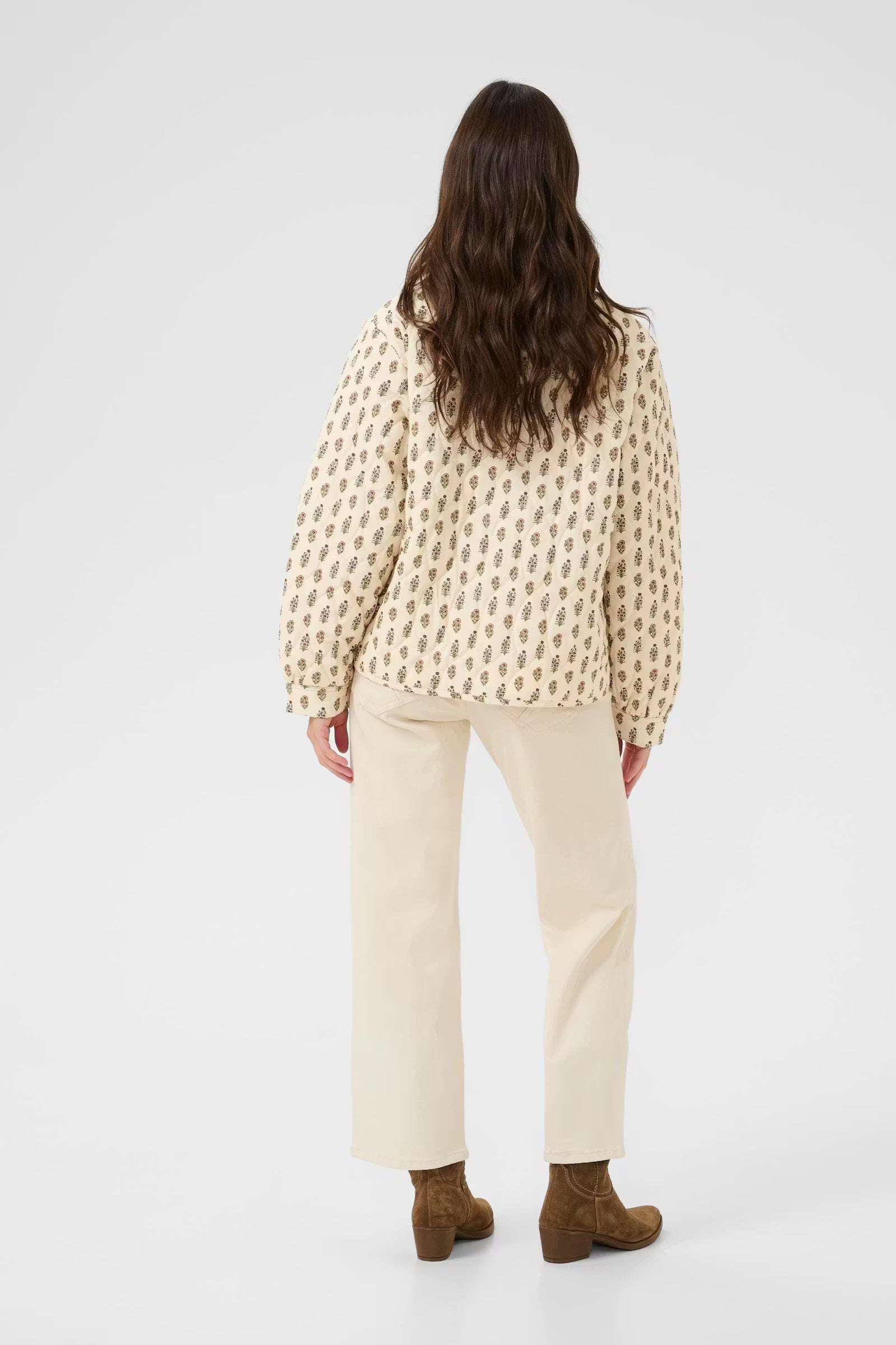 Cream Trakkie Casual Jacket