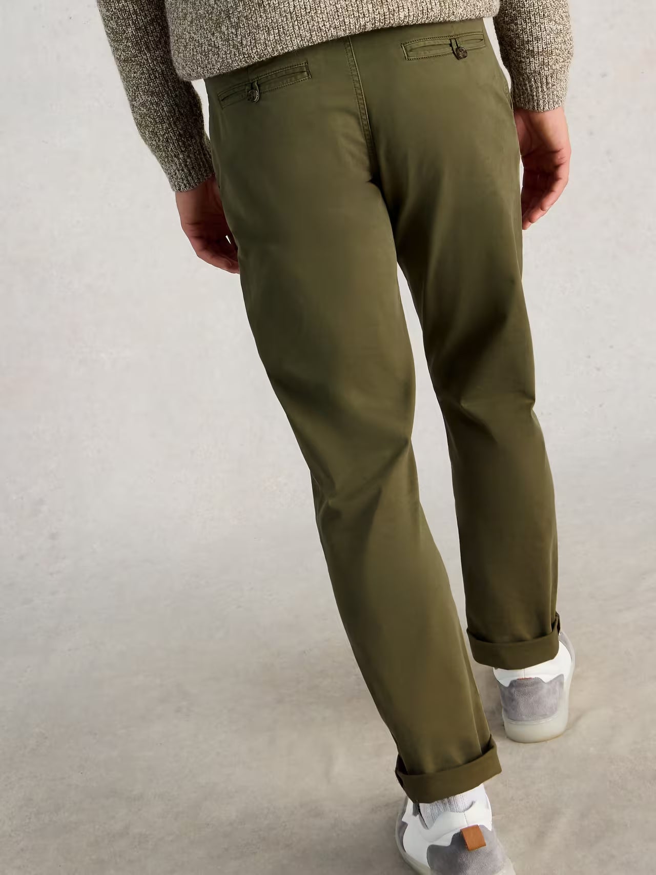 White Stuff Sutton Chino Trousers , Khaki
