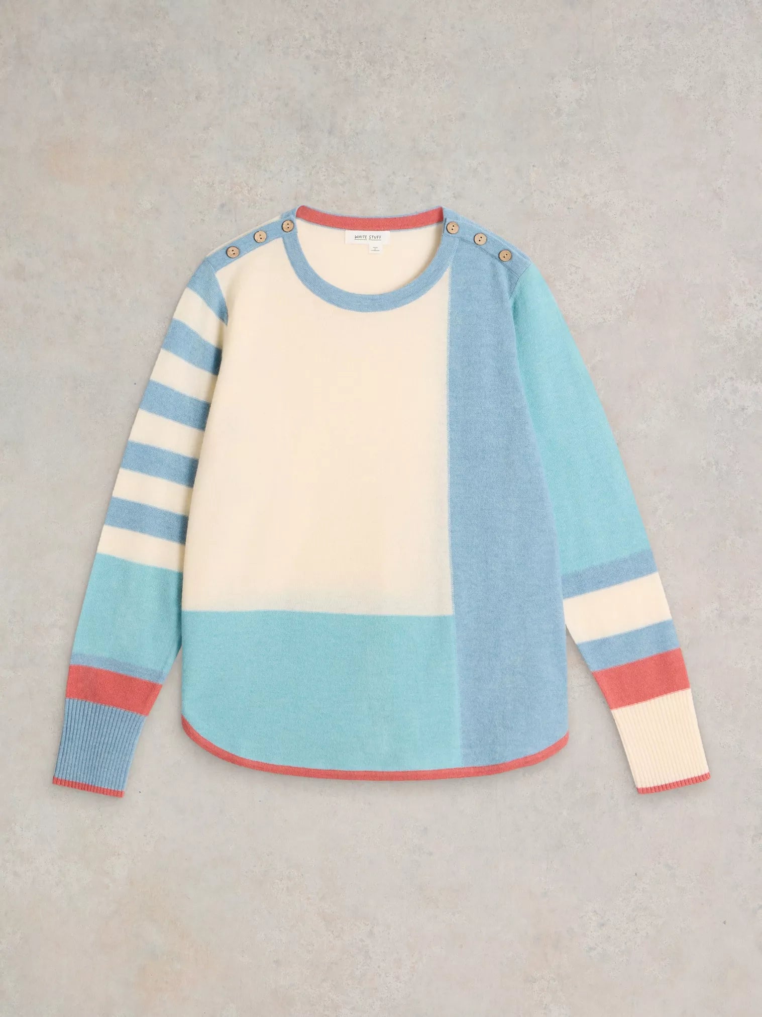 White Stuff Emma Colourblock Jumper