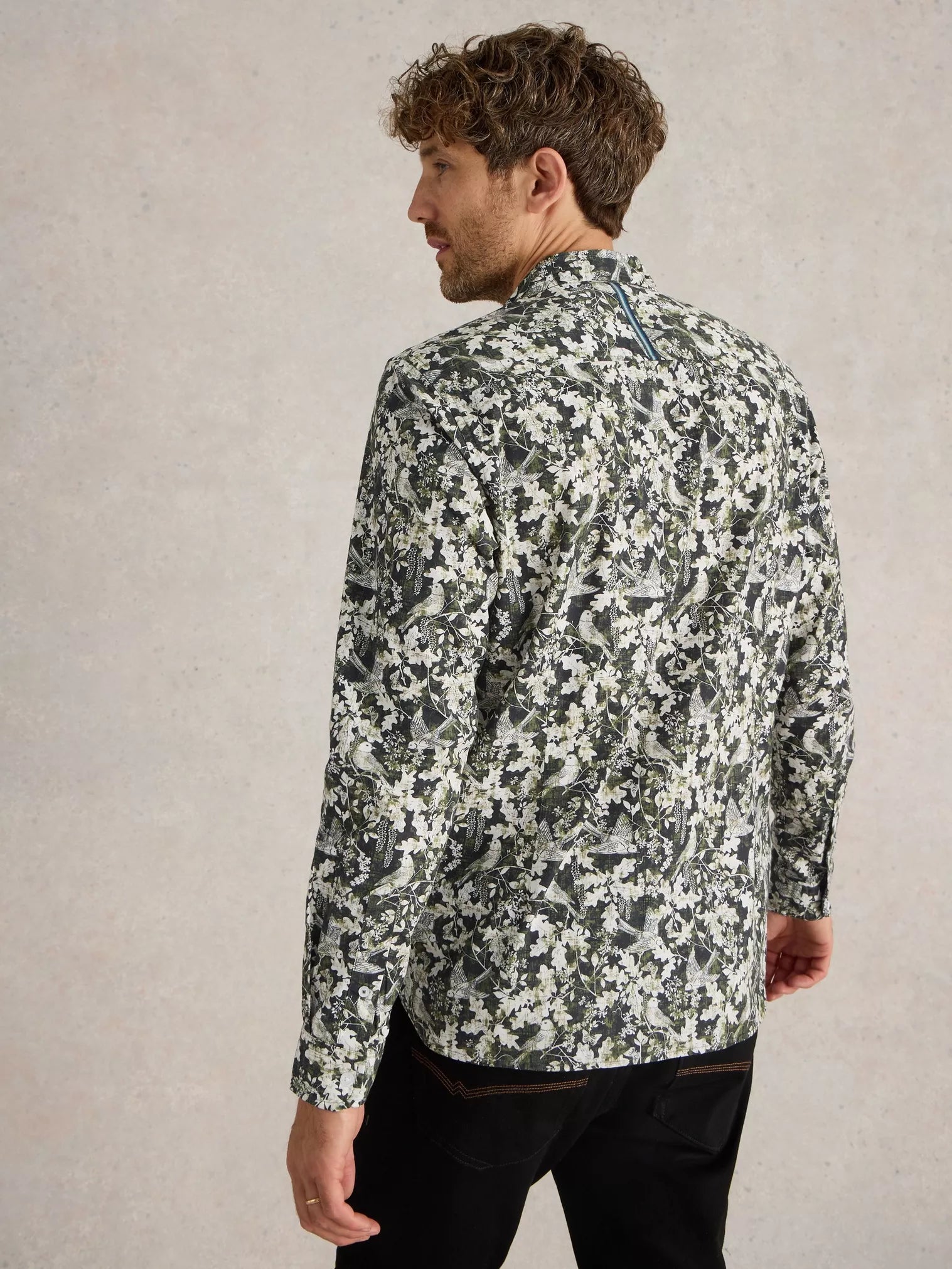 White Stuff Hawthorn Bird Shirt