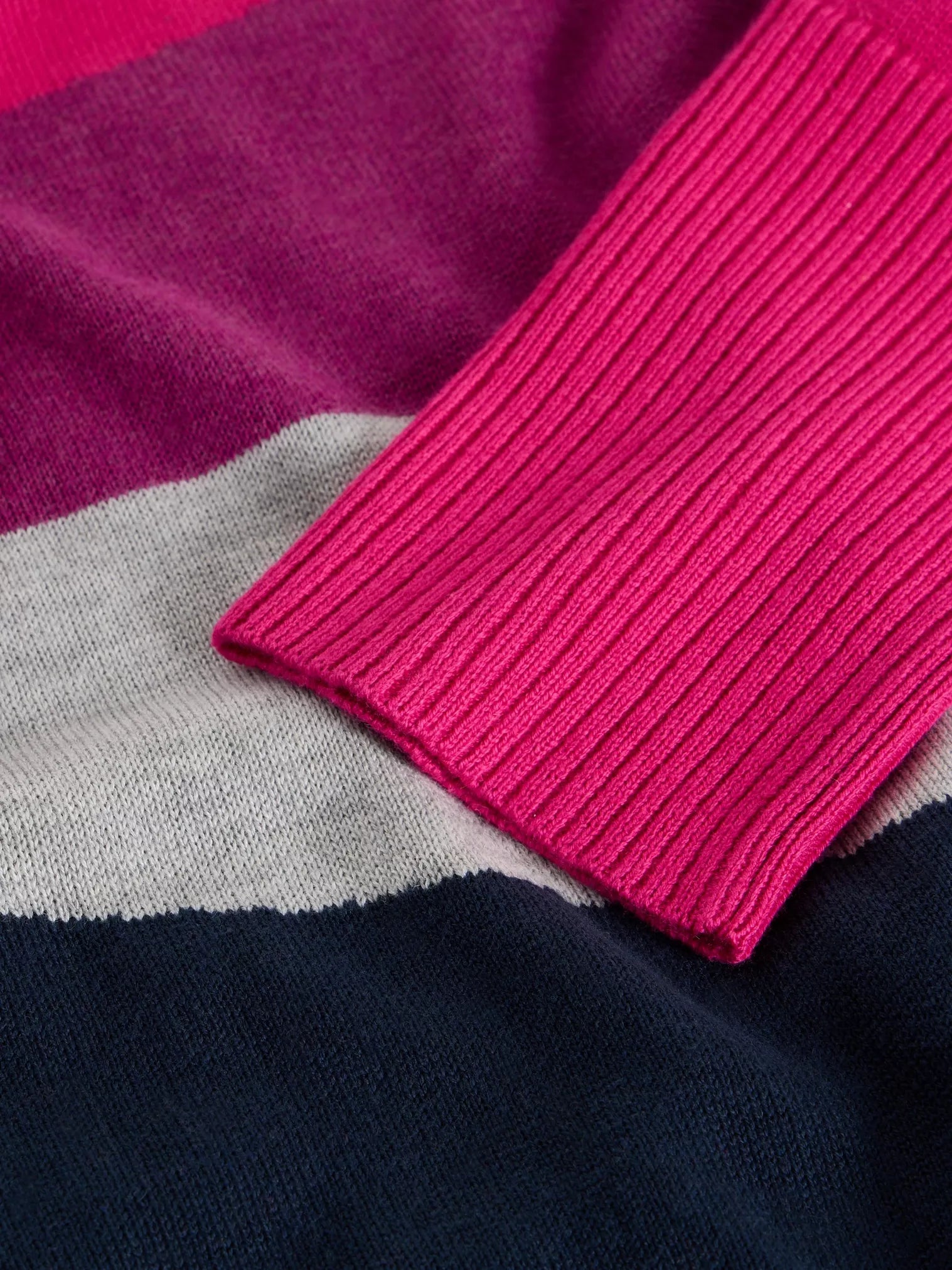 White Stuff Olive Colourblock Jumper