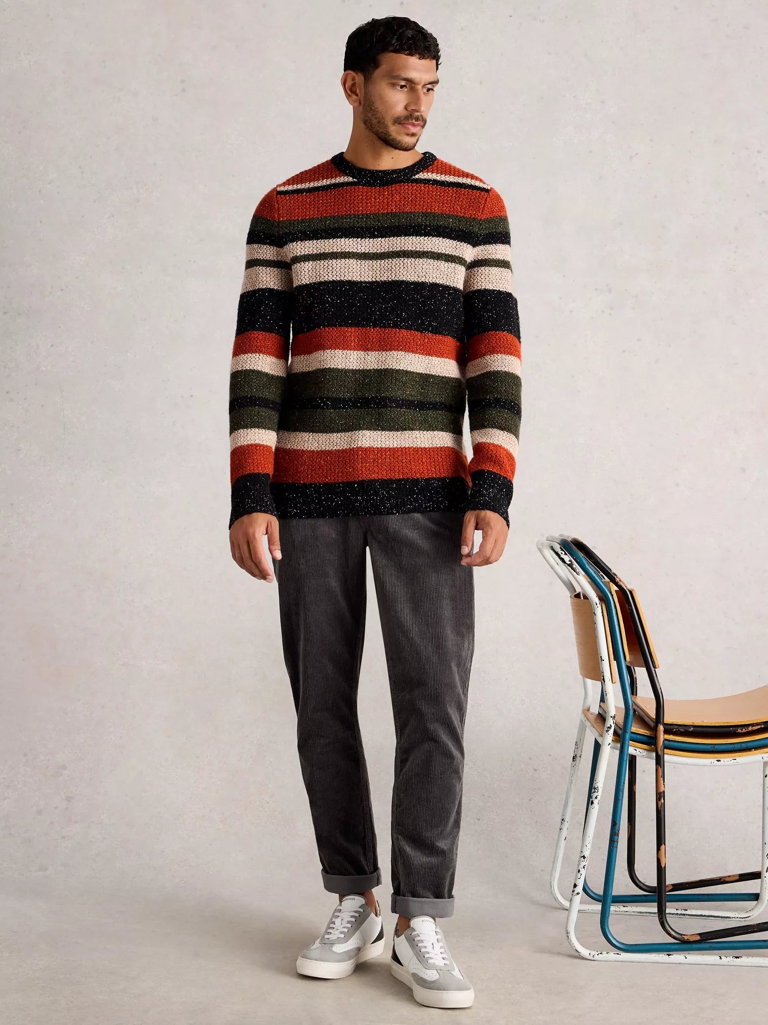 White Stuff Berkley Crew Neck Knit