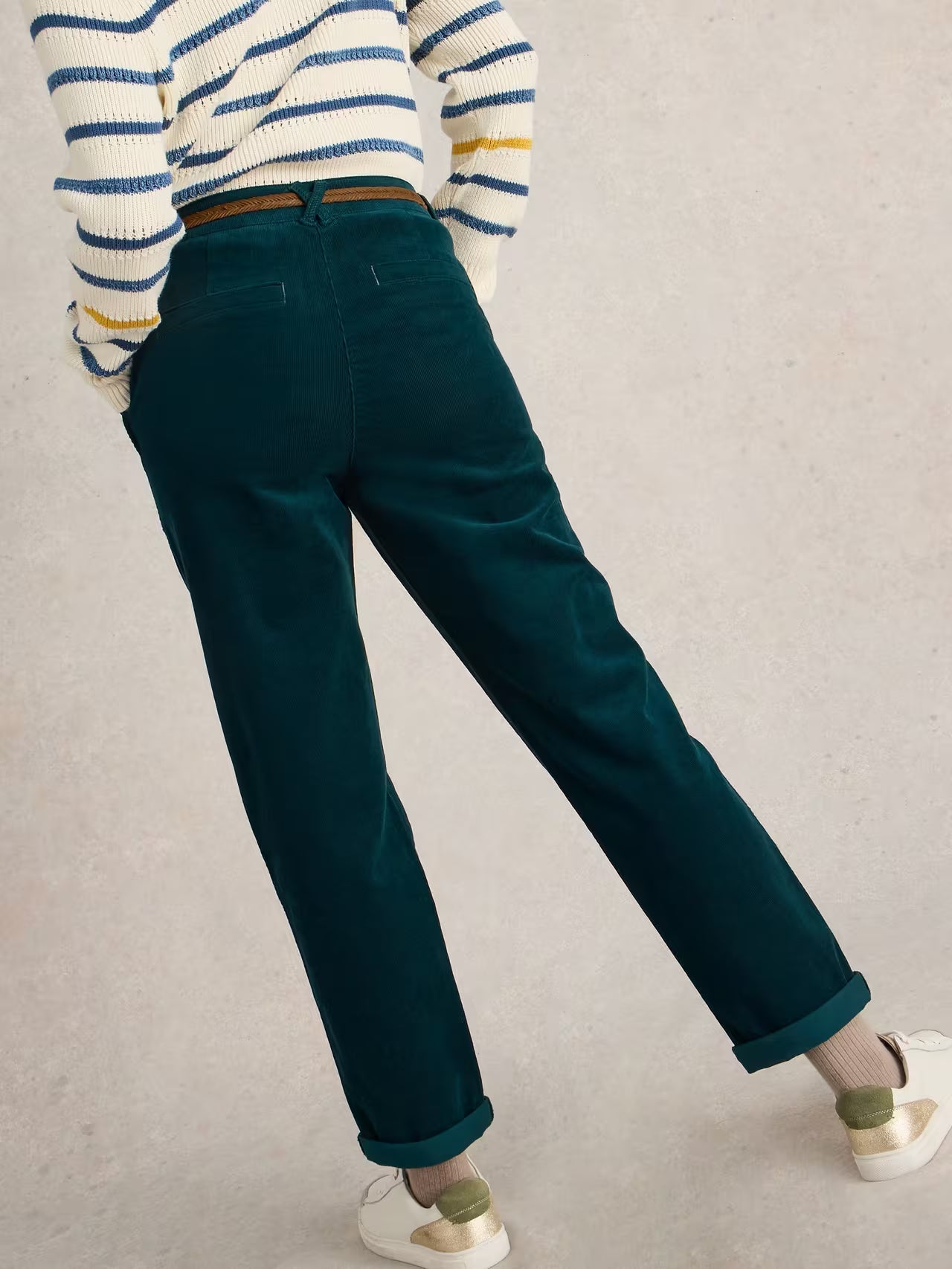 White Stuff Twister Cord Trousers