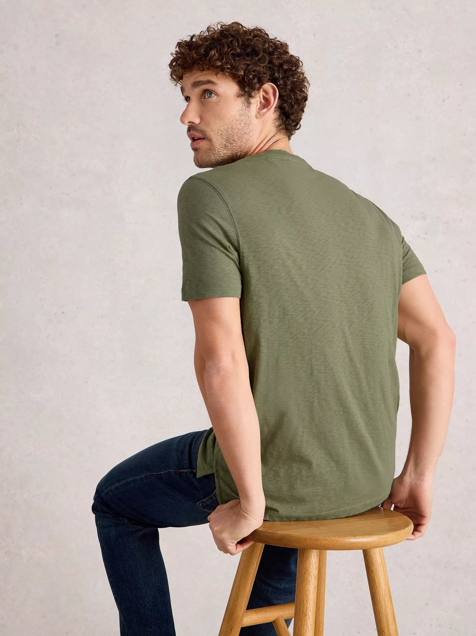 White Stuff Map Fishing T-Shirt